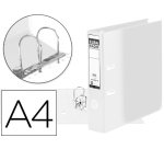 Archivador de palanca elba carton forrado din a4 blanco lomo de 80 mm rado
