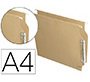 Carpeta colgante fade din a4 visor lateral kraft eco