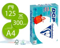 Papel fotocopiadora clairefontaine din a4 300 gramos paquete de 125 hojas