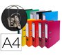 Archivador de palanca Exacompta PVC A4 lomo de 70mm - Colores surtidos