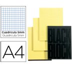 Black block Papel Clairefontaine amarillo antireflejo , especialmente pensado para una lectura facil. - 297x210 mm - Verde claro