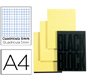 Black block Papel Clairefontaine amarillo antireflejo , especialmente pensado para una lectura facil. - 297x210 mm - Verde claro