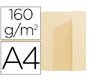Paquete de 100 Subcarpetas SUPER A4 24x 32 1 solapa Exacompta 160 g/m2
