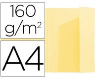 Paquete de 100 Subcarpetas SUPER A4 24x 32 1 solapa Exacompta 160 g/m2