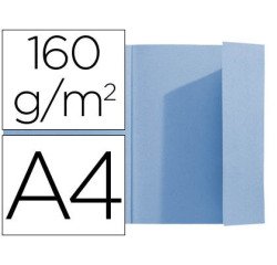 Paquete de 100 Subcarpetas SUPER A4 24x 32 1 solapa Exacompta 160 g/m2