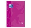 Recambio color oxford din a4 80 hojas 90 grs cuadros 5 mm 4 taladros rosa