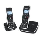 Telefono inalambrico spc duo telecom 7609-n color negro identificador de llamadas agenda pantalla
