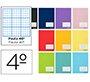 Libreta liderpapel smart a5 32 hojas 60 gr rayado nº46 colores surtidos