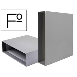 Caja archivador liderpapel lomo 75mm de palanca carton documenta