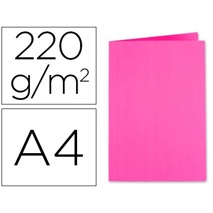 Paquete de 100 Subcarpetas Exacompta Forever® 220 g/m2 - Fucsia