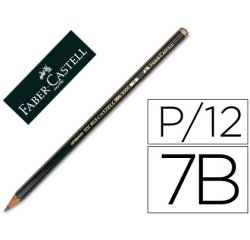 Lapices de grafito faber 9000 7b unidad