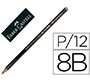 Lapices de grafito faber 9000 8b unidad