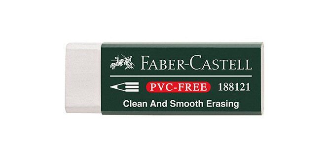 Goma de borrar faber castell para lapiz unidad