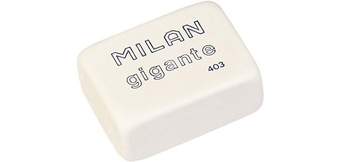 Goma de borrar milan 403 unidad