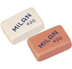Goma de borrar milan 420 unidad