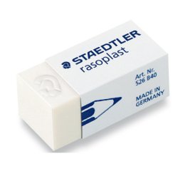 Goma de borrar staedtler 526 b40 plastico unidad