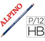 Lapices de grafito alpino junior unidad