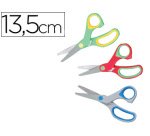 Tijeras escolares ergonómicas Liderpapel soft color aleatorio