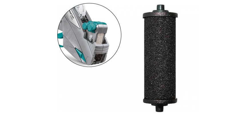 Rodillo entintador meto para etiquetadoras gama classic y proline 26x14 mm