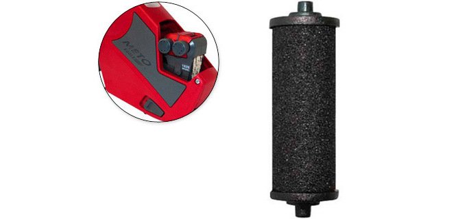 Rodillo entintador meto para etiquetadora 14.26 modelo eagle y expert 6.22