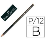 Lapices de grafito faber 9000 b unidad