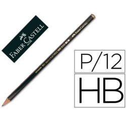 Lapices de grafito faber 9000 hb unidad