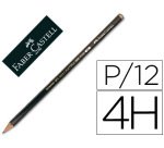 Lapices de grafito faber 9000 4h unidad