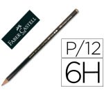 Lapices de grafito faber 9000 6h unidad