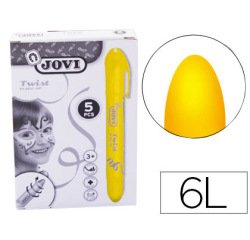 Barra de maquillaje jovi twist make-up caja de 5 unidades