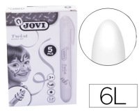 Barra de maquillaje jovi twist make-up blanca caja de 5 unidades