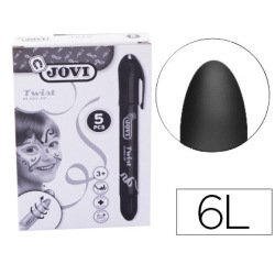 Barra de maquillaje jovi twist make-up caja de 5 unidades