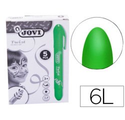 Barra de maquillaje jovi twist make-up caja de 5 unidades