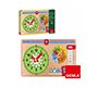 Juego Goula didáctico reloj calendario castellano