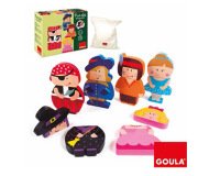 Puzle Goula infantil personajes magnéticos