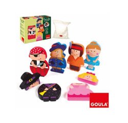 Puzle Goula infantil personajes magnéticos