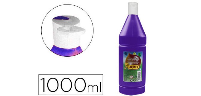 Tempera liquida jovi escolar 1000 ml violeta
