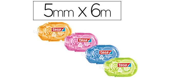 Corrector tesa cinta mini 5 mm x 6 m