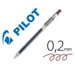 Boligrafo pilot punta aguja g-tec-c4 sepia