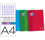 Bloc espiral oxford tapa extradura optik paper microperdin a4 120 h 50% hojas gratis cuadros 5 mm con 3 separadores