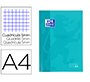 Recambio color oxford din a4 80 hojas 90 gr optik paper cuadros 5mm 4 taladros