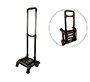 Carro portamochilas liderpapel plegable negro 860x280x260 mm