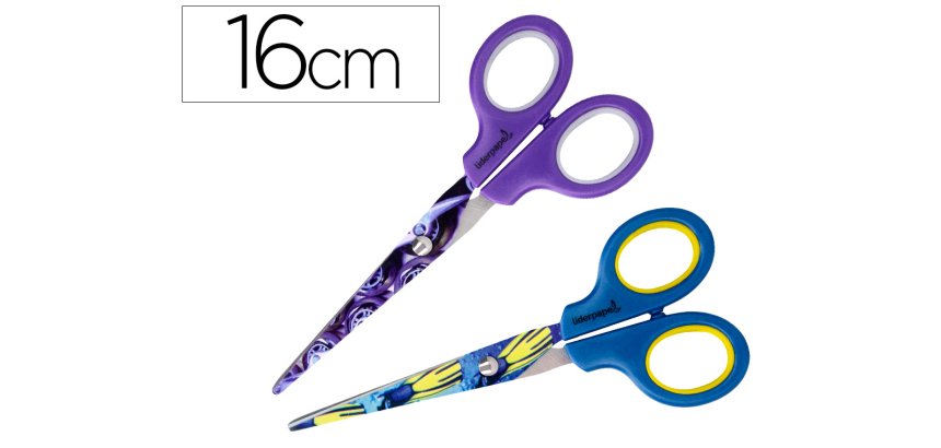 Tijera liderpapel x-games 16cm unidad