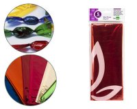 Papel celofán liderpapel 50 x 70 cm - Bolsa de 5 hojas