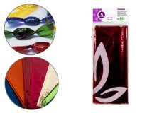 Papel celofán liderpapel 50 x 70 cm - Bolsa de 5 hojas