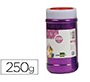 Purpurina liderpapel fantasia color violeta metalizado bote de 250 gr