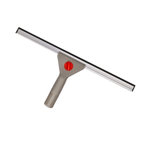 Limpiaventanas q-connect industrial mango y hoja limpiadora de plastico de 40 cm de ancho