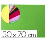 Goma eva liderpapel 50x70cm 60g/m2 espesor 2mm textura toalla verde