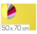 Goma eva liderpapel 50x70cm 60g/m2 espesor 2mm textura toalla amarillo