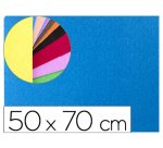 Goma eva liderpapel 50x70cm 60g/m2 espesor 2mm textura toalla azul