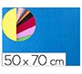 Goma eva liderpapel 50x70cm 60g/m2 espesor 2mm textura toalla azul